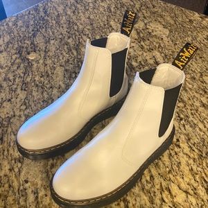 White Dr. Martens, brand new, never worn. Do not have original box.